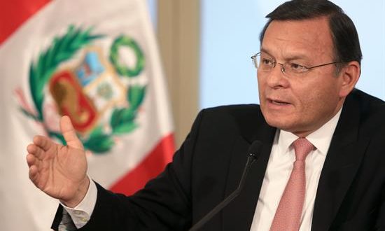 En la imagen, el ministro peruano de Relaciones Exteriores, Néstor Popolizio. EFE/Archivo