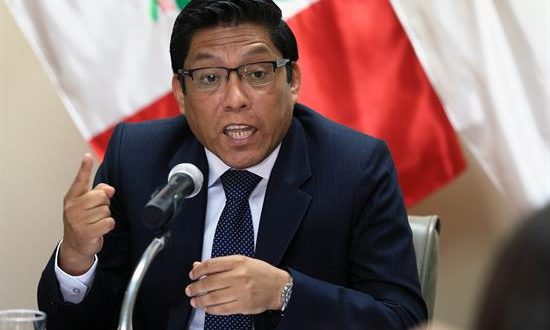 El ministro peruano de Justicia y Derechos, Vicente Zeballos. EFE/Archivo
