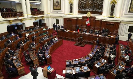 Vista general del Congreso de Perú. EFE/Archivo