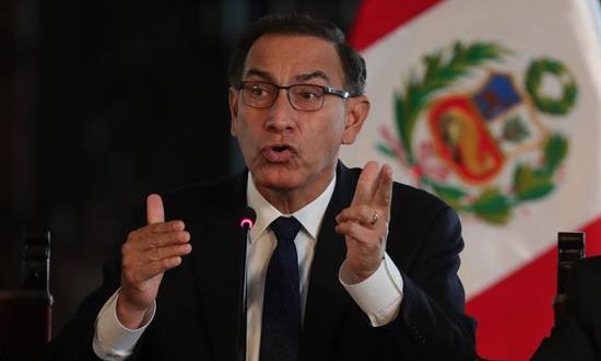 El presidente de Perú, Martín Vizcarra. EFE/Archivo