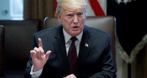 En la imagen, el presidente de Estados Unidos, Donald J. Trump. EFE/Archivo