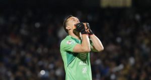 El guardameta de América Agustin Marchesin. EFE/Archivo