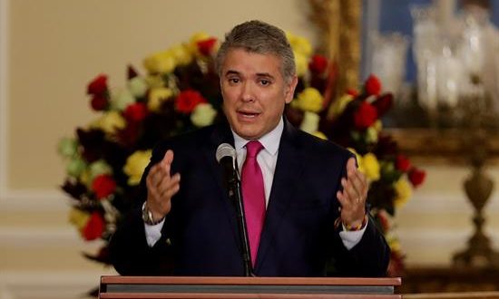 El presidente de Colombia Iván Duque. EFE/Archivo