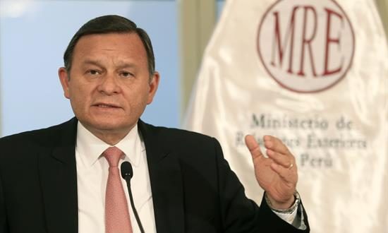 El ministro peruano de Relaciones Exteriores, Néstor Popolizio. EFE/Archivo