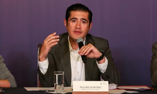 En la imagen, el ministro de Finanzas de Ecuador, Richard Martínez. EFE/Archivo