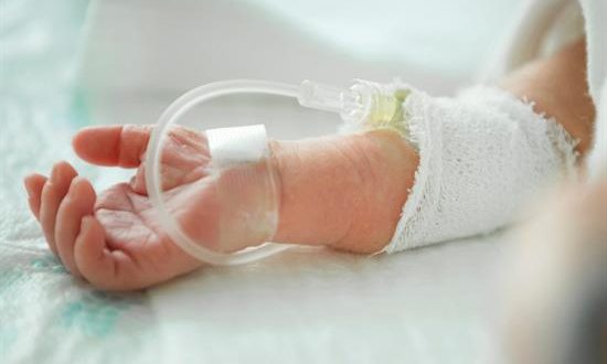 Un neonato en el interior de una incubadora. EFE/Archivo