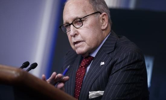 El director del Consejo Económico Nacional de los Estados Unidos Larry Kudlow. EFE/Archivo