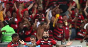 El jugador Gabriel Barbosa de Flamengo. EFE/Archivo