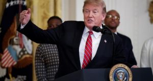 El presidente de Estados Unidos Donald Trump. EFE/Archivo