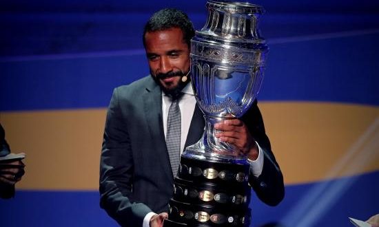 En la imagen el trofeo de campeón de la Copa América. EFE/Archivo