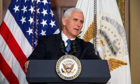 En la imagen, el vicepresidente de Estados Unidos, Mike Pence. EFE/Archivo