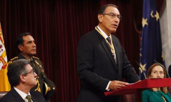 El presidente de Perú, Martín Vizcarra. EFE/Archivo