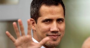 En la imagen un registro del jefe del Parlamento de Venezuela, Juan Guaidó. EFE/Archivo