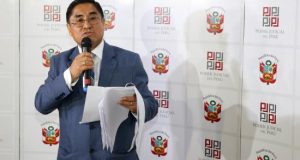 En la imagen, el exjuez Supremo peruano César Hinostroza. EFE/Archivo