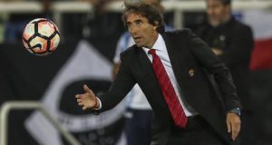 El entrenador Guillermo Almada, de Barcelona de Guayaquil. EFE/Archivo