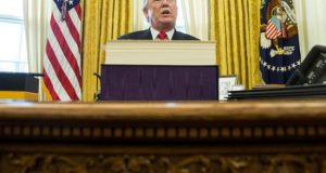 El presidente estadounidense, Donald Trump. EFE/Archivo