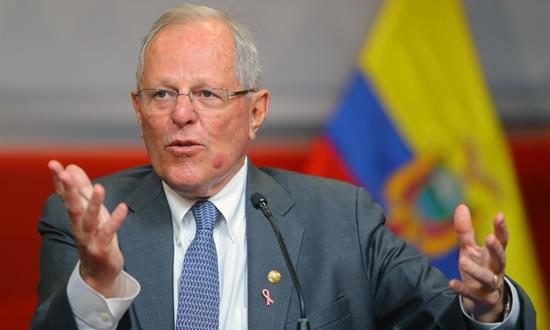 En la imagen un registro del expresidente de Perú Pedro Pablo Kuczynski. EFE/Archivo