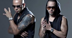 Fotografía promocional de archivo cedida por Sony Music Latin donde aparecen los integrantes del dúo puertorriqueño Wisin y Yandel que protagonizó el martes una sesión especial de la Conferencia Billboard de la Música Latina en Las Vegas, Nevada (EE.UU.). EFE/ Sony Music Latin