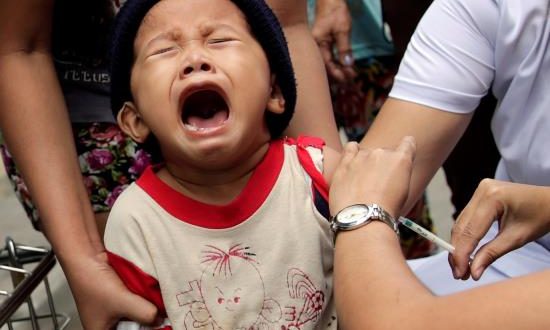 Unicef calcula que 21,1 millones de niños no se vacunan cada año contra el sarampión, lo que supone que entre 2010 y 2017 alrededor de 169 millones de menores no recibieran la primera dosis de la inoculación contra esta enfermedad, según un estudio publicado este miércoles.