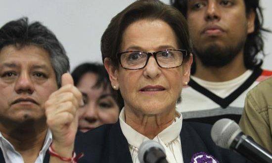 La alcaldesa de Lima, Susana Villarán. EFE/Archivo