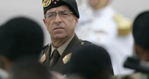 Fotografía de archivo del del exgeneral del ejército peruano Edwin Donayre. EFE/Archivo