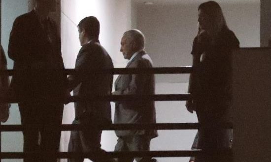 El expresidente brasileño Michel Temer (c). EFE/Archivo