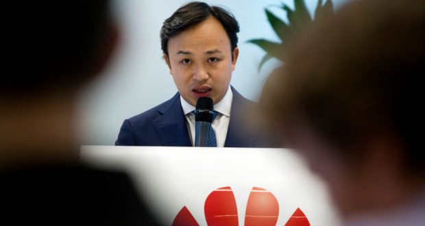 El representante de Huawei para la Unión Europea, Abraham Liu