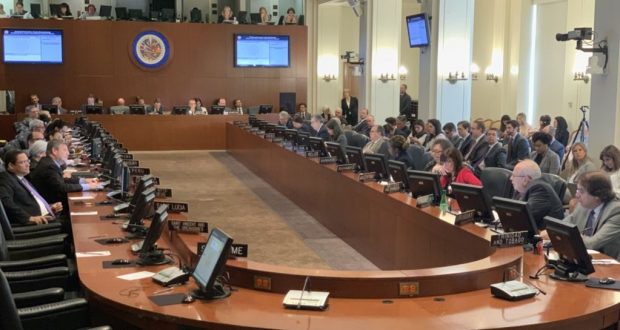 0 delegaciones amigas del gobierno en disputa de Nicolás Maduro, no asistieron a la sesión extraordinaria convocada por el embajador del gobierno encargado de Juan Guaidó para tratar la situación en Venezuela.