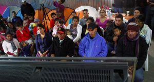 Imagen ilustrativa. Migrantes centroamericanos en Tijuana, México