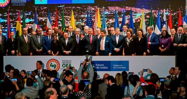 Los países que suscribieron la resolución, reiteraron su apoyo a la delegación de Guaidó "hasta que se celebren nuevas elecciones".