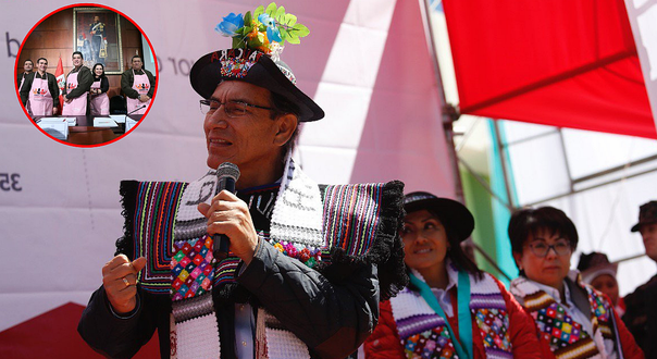 Martín Vizcarra sobre mandiles rosados: "¿entonces si yo me lo pongo dejo de ser presidente?"