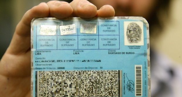 Reniec aclara que la prórroga de uso del DNI vencido será solo para efectos de ejercer el voto en estas Elecciones Municipales Complementarias. (Foto: archivo)