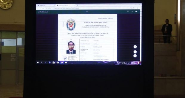 La PNP puso en marcha el servicio de emisión de Certificado de Antecedentes Policiales Digital (CERAP Digital), para el uso en todo el país. (Fotos: César Campos)
