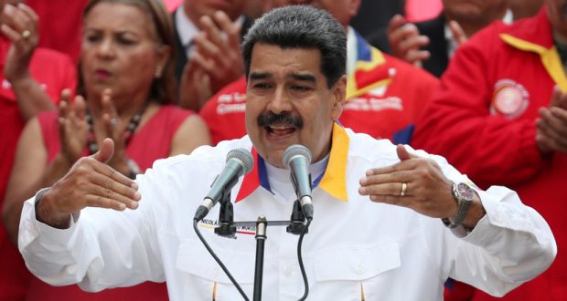 El presidente venezolano, Nicolás Maduro, en Caracas el 20 de mayo de 2019.