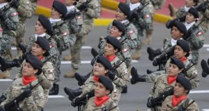 La Gran Parada Militar se realiza todos los 29 de julio como parte de las celebraciones por Fiestas Patrias (Alonso Chero)