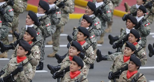 La Gran Parada Militar se realiza todos los 29 de julio como parte de las celebraciones por Fiestas Patrias (Alonso Chero)