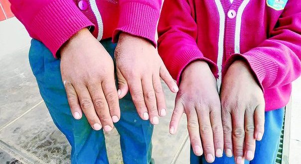 Escolares caminan tres horas para ir a su colegio soportando bajas temperaturas