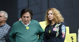 Ex presidente Alejandro Toledo es acusado junto a su esposa Eliane Karp y otros, por el presunto delito de lavado de activos.