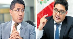 La procuraduría ad hoc para el Caso Lava Jato, a cargo de Jorge Ramírez (derecha), respondió a través un comunicado a la denuncia del procurador anticorrupción Amado Enco (Izquierda). (Fotos: GEC)