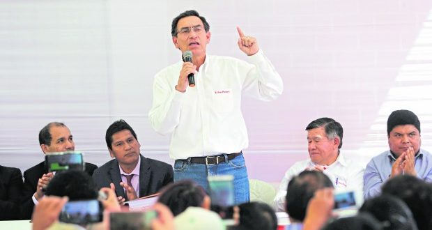 El presidente Martín Vizcarra descartó que sus ministros vayan a renunciar tras la difusión de un audio de una conversación que sostuvo con autoridades de Arequipa. (Foto: Presidencia de la República)