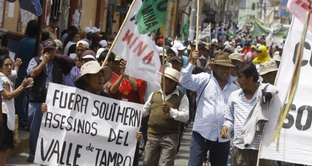 Pablo de la Flor señaló que las protestas por Tía María han tenido un "efecto contagio" con Quellaveco. (Foto: GEC)