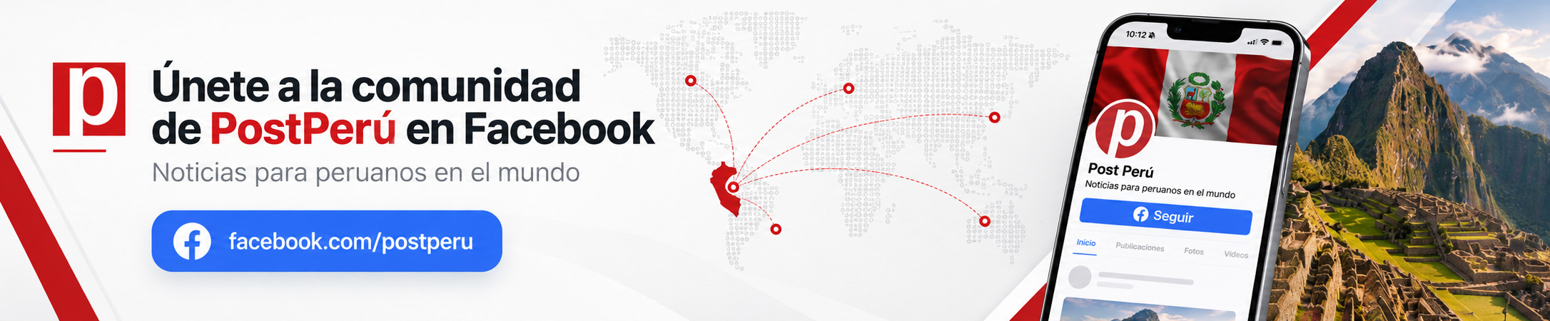 Sigue a PostPeru en Facebook