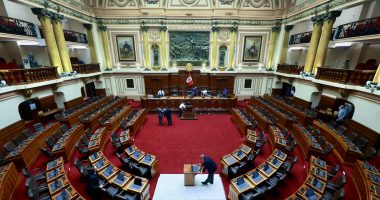 Hemiciclo de sesiones de la Cámara de Diputados del Perú