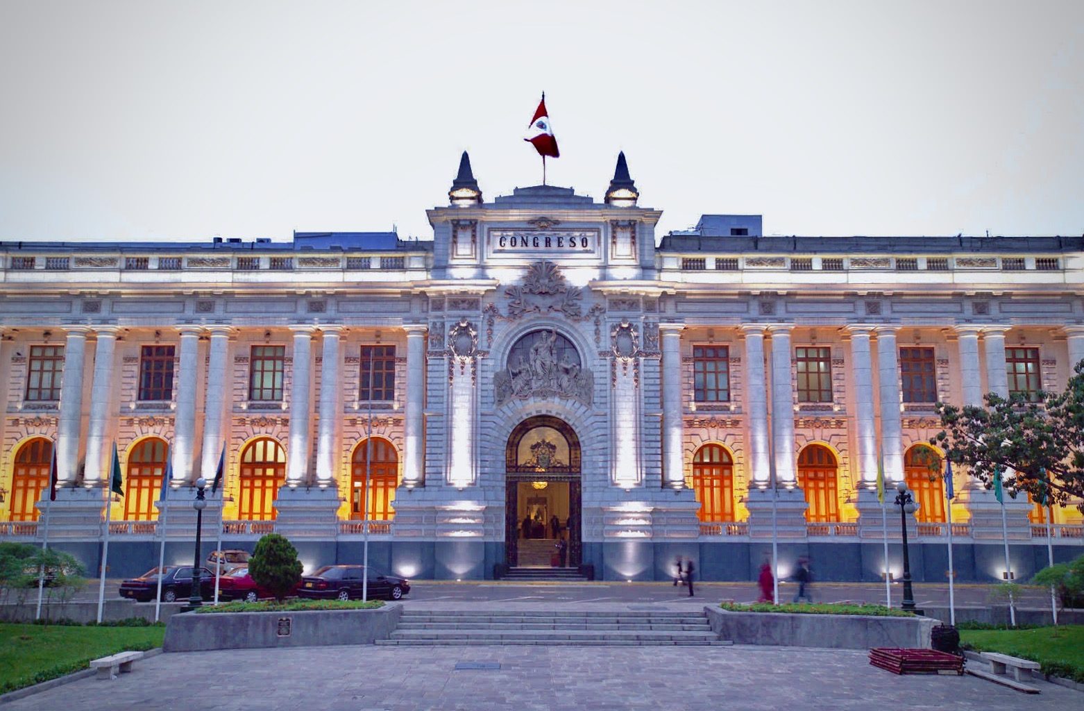Palacio Legislativo del Perú, sede del Congreso de la República.