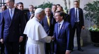 Papa León XIV durante una visita oficial a Madrid en junio de 2026