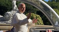Papa León XIV durante una visita en junio de 2026